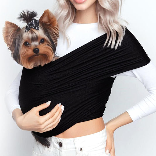 Yorkie Puppy Essentials Pet Carrier - Dog Carriers for Small Dogs Sling, Front Dog Carriers for Small Dog Puppy Carrier, Pet Carrier for Small Dogs Backpack Carrier 5-10 Lbs
