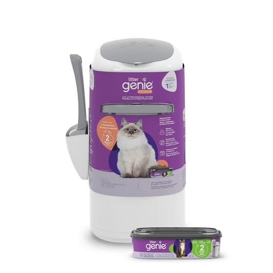 Style Pailcat Litter Box Waste Disposal System for Odor Control Includes 1 Square Refill Bag