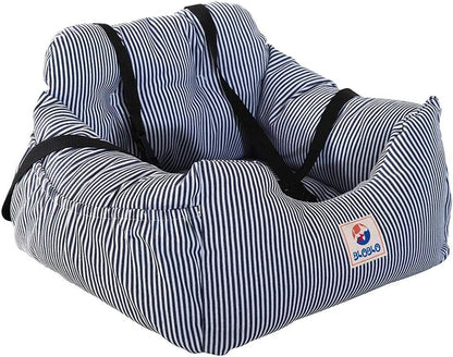 Dog Car Seat Pet Booster Seat Travel Safety Dog Bed for Car with Storage Pocket